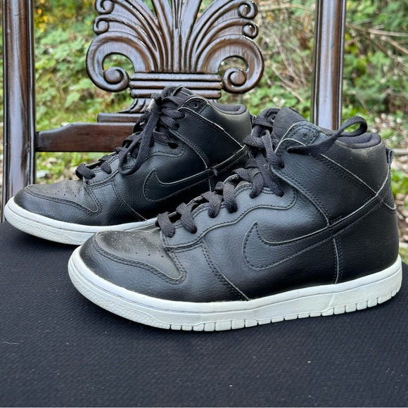 Nike Dunk High GS 'Black' Women's Size 7. (5.5Y) - Picture 4 of 8